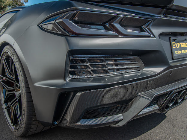 2020+ CHEVROLET CORVETTE C8 Z06 | REAR BUMPER GRILLE VENT PAIR